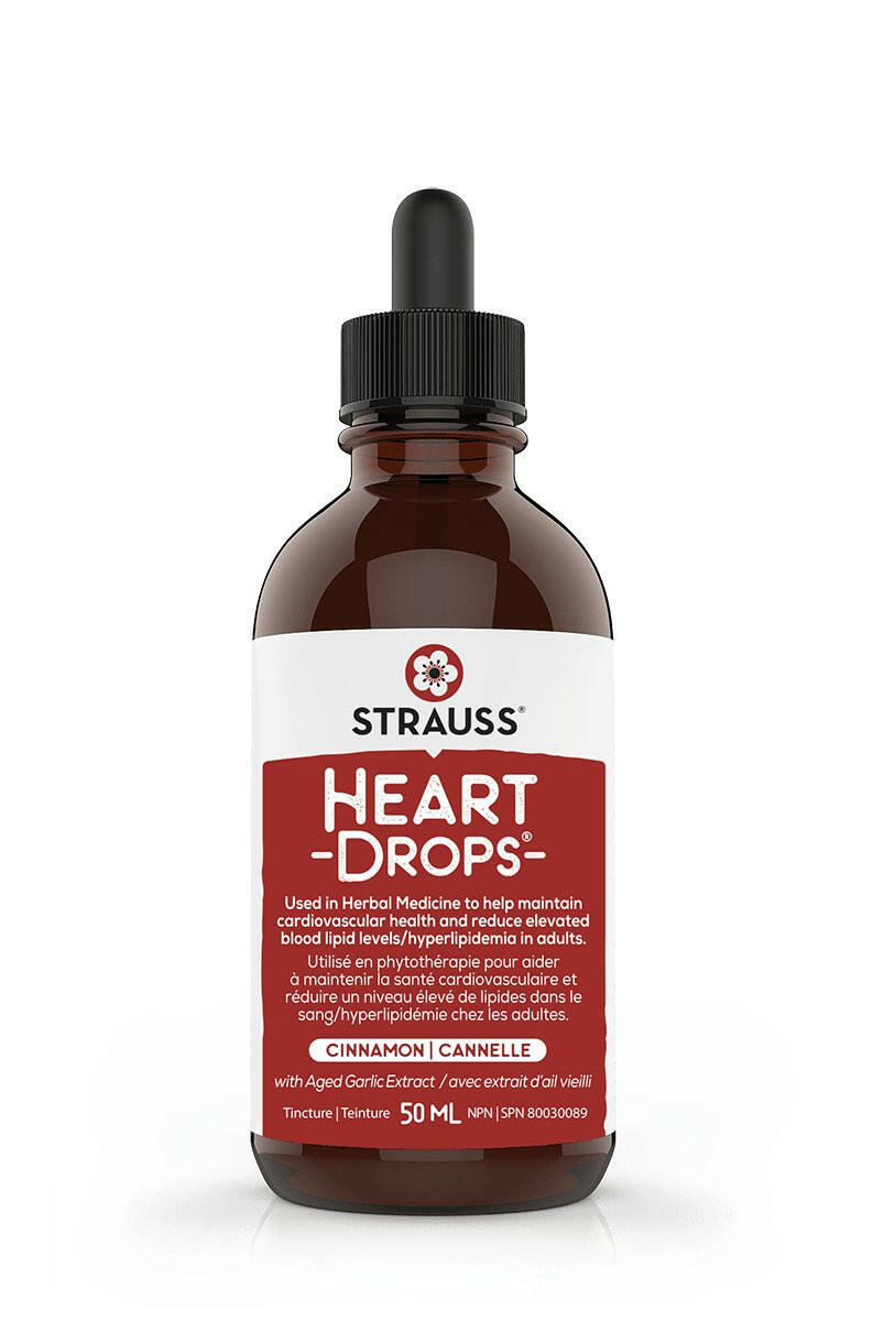 Heartdrops® (Original & Cinnamon Flavours) | Strauss® | 50mL, 100mL, 225mL Liquid - Coal Harbour Pharmacy