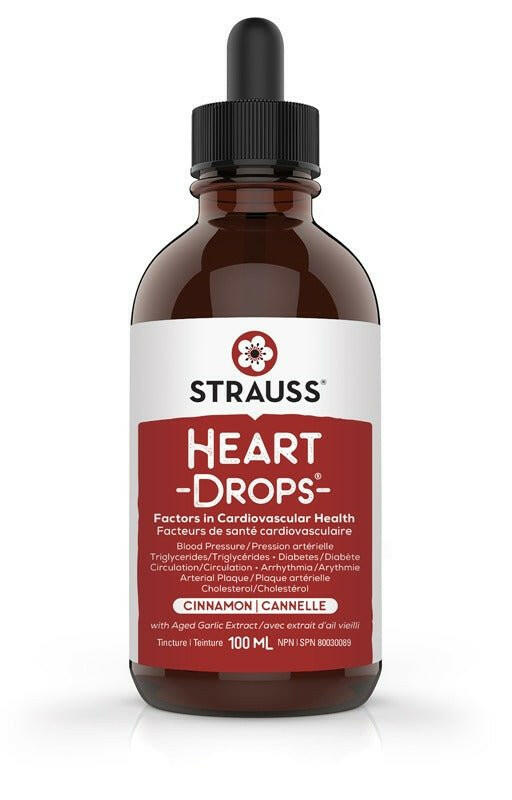 Heartdrops® (Original & Cinnamon Flavours) | Strauss® | 50mL, 100mL, 225mL Liquid - Coal Harbour Pharmacy