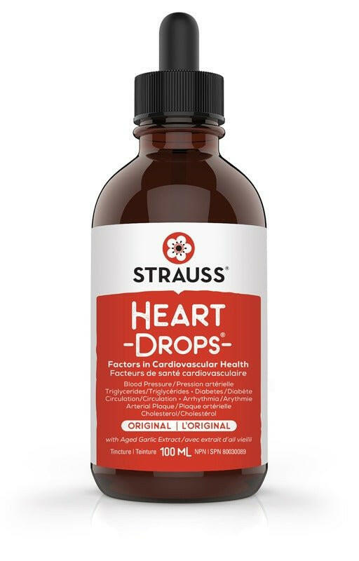 Heartdrops® (Original & Cinnamon Flavours) | Strauss® | 50mL, 100mL, 225mL Liquid - Coal Harbour Pharmacy