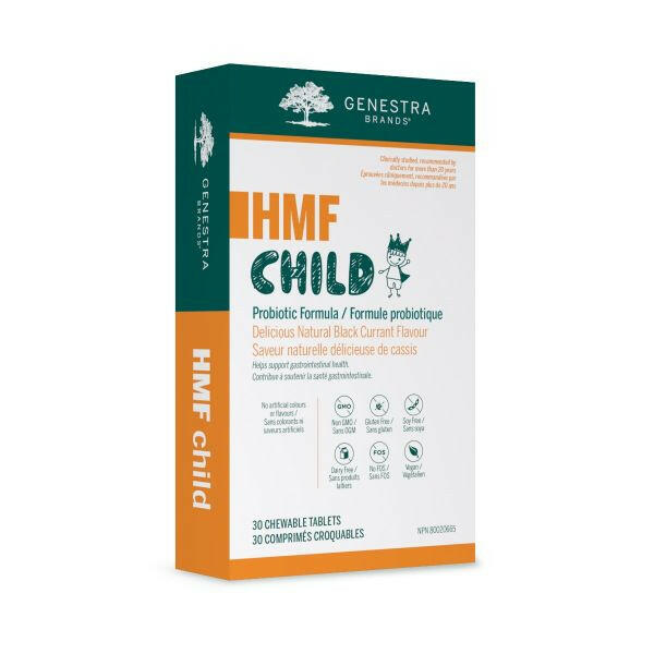 HMF Child | Genestra Brands® | 30 Chewable Tablets - Coal Harbour Pharmacy