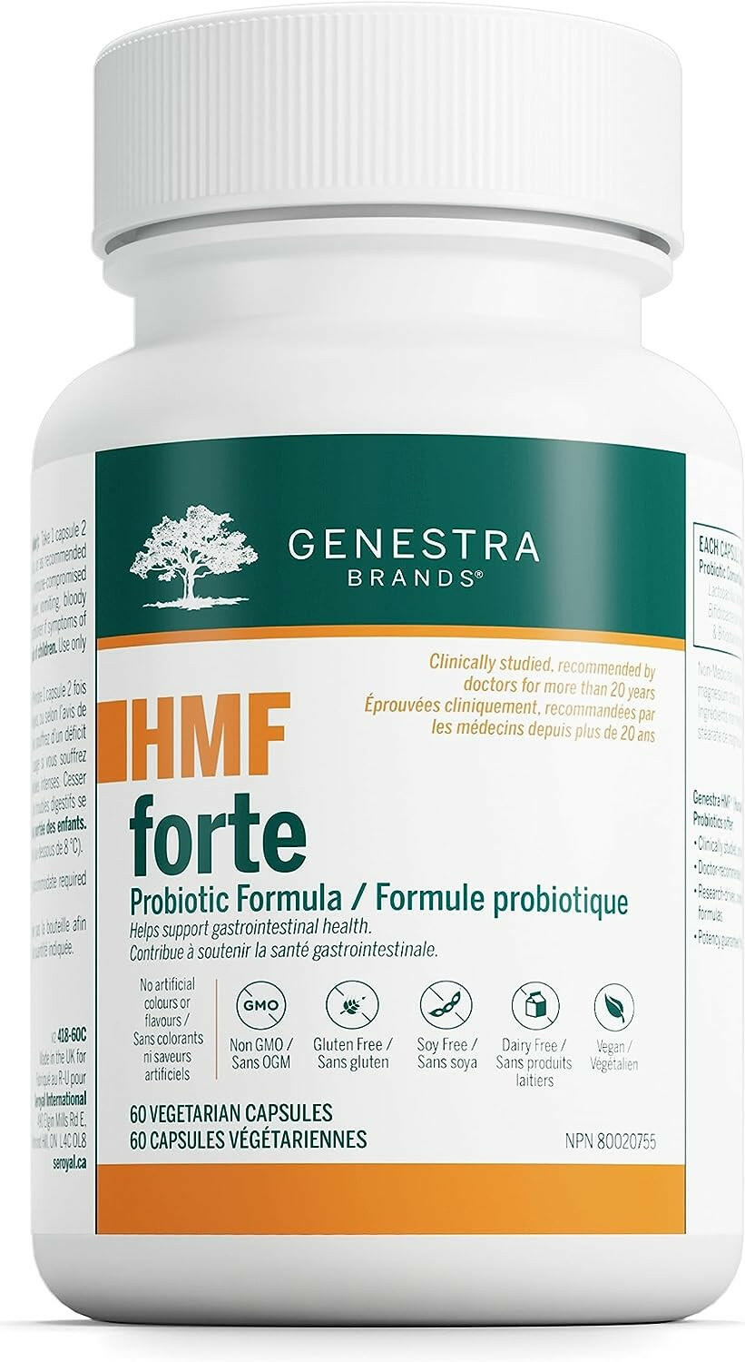 HMF Forte | Genestra Brands® | 60 or 120 Vegetable Capsules - Coal Harbour Pharmacy