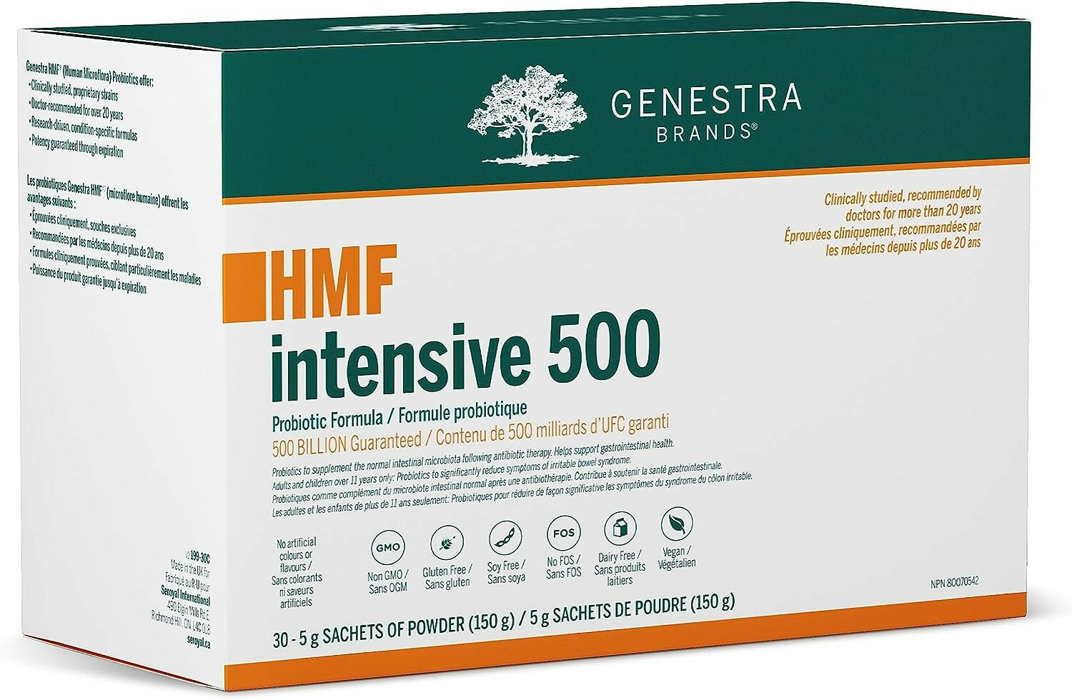 HMF Intensive 500 | Genestra Brand® | 150 Grams - Coal Harbour Pharmacy