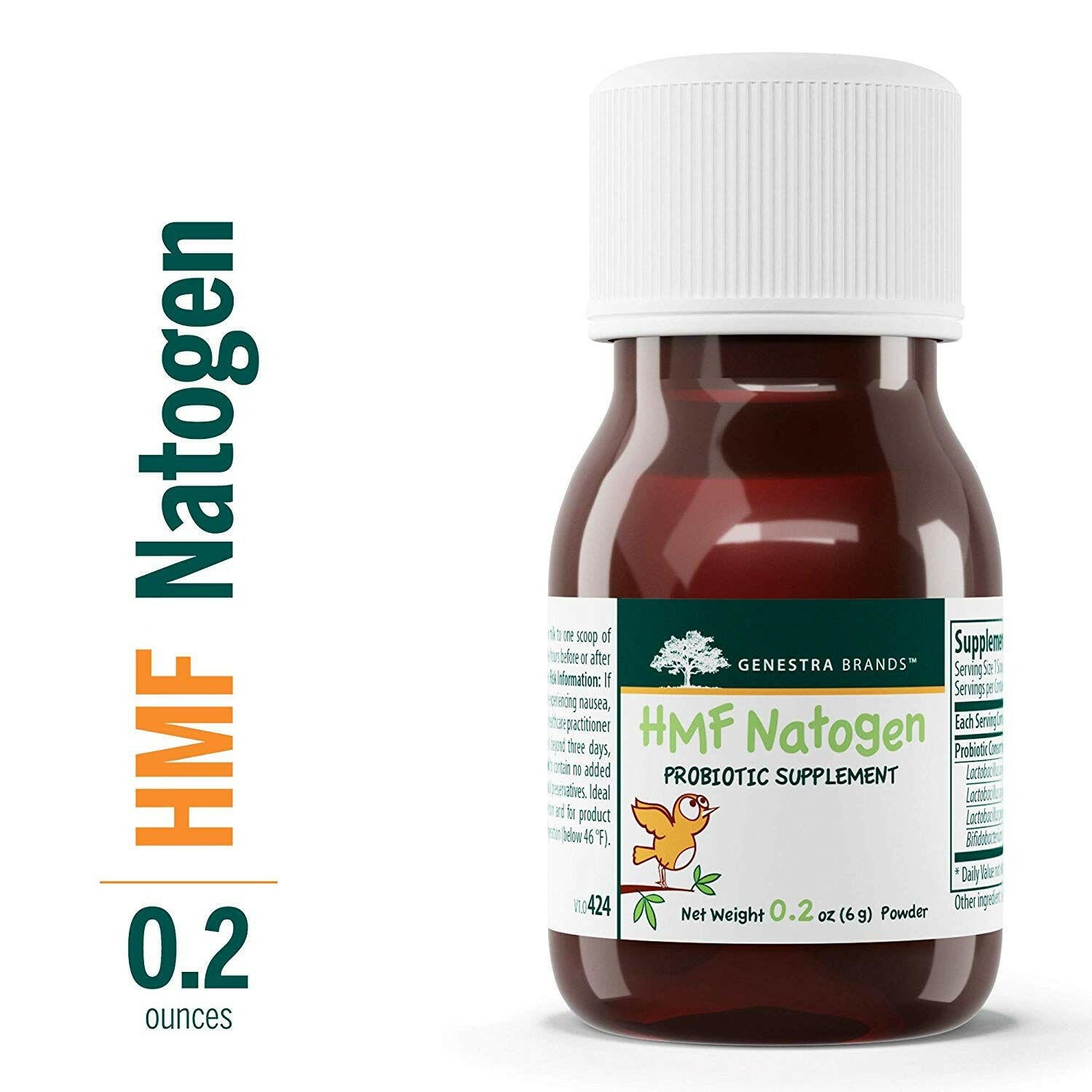 HMF Natogen | Genestra Brands® | 0.2oz (6 Grams) Powder - Coal Harbour Pharmacy