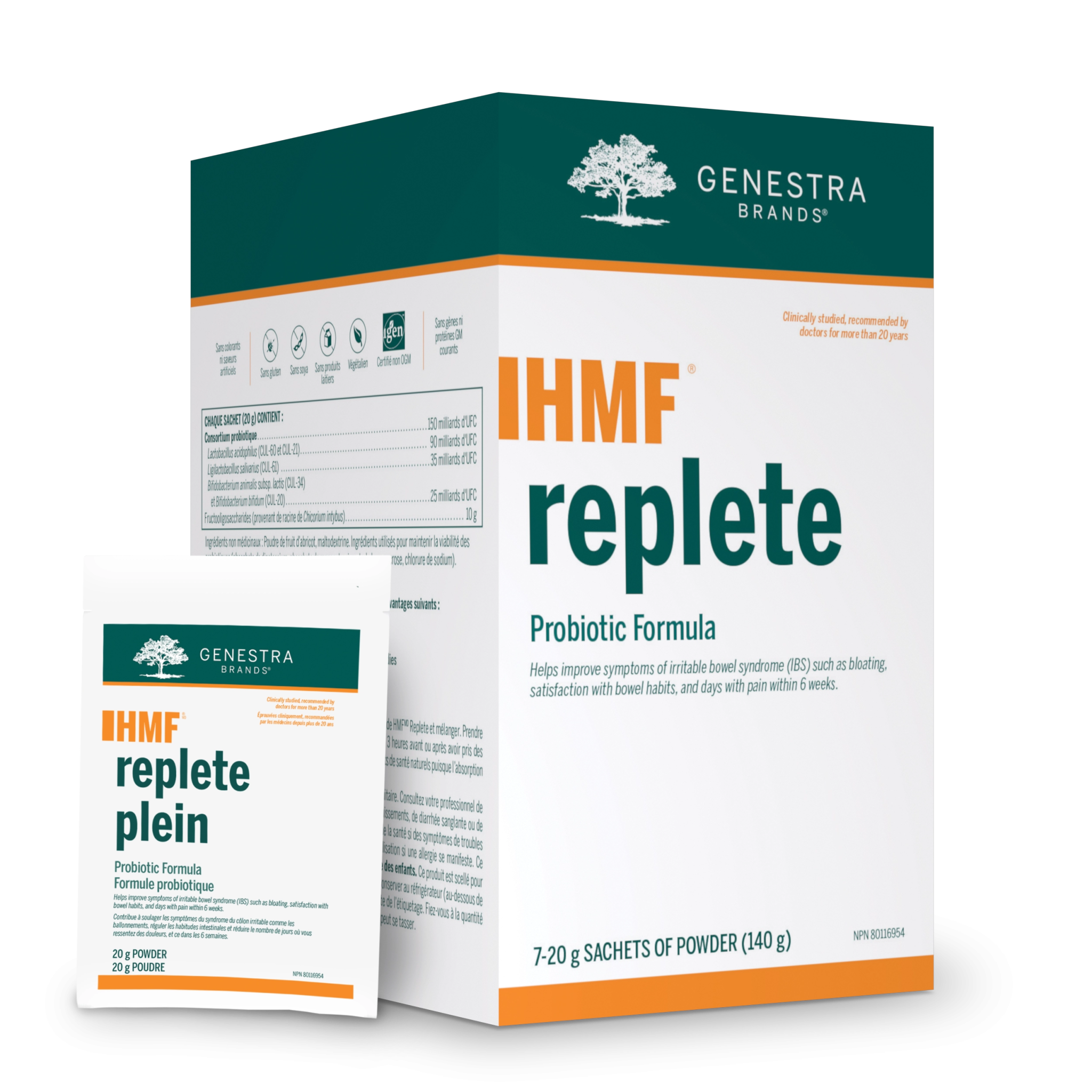 HMF Replete | Genestra Brands® | 140 Grams - Coal Harbour Pharmacy