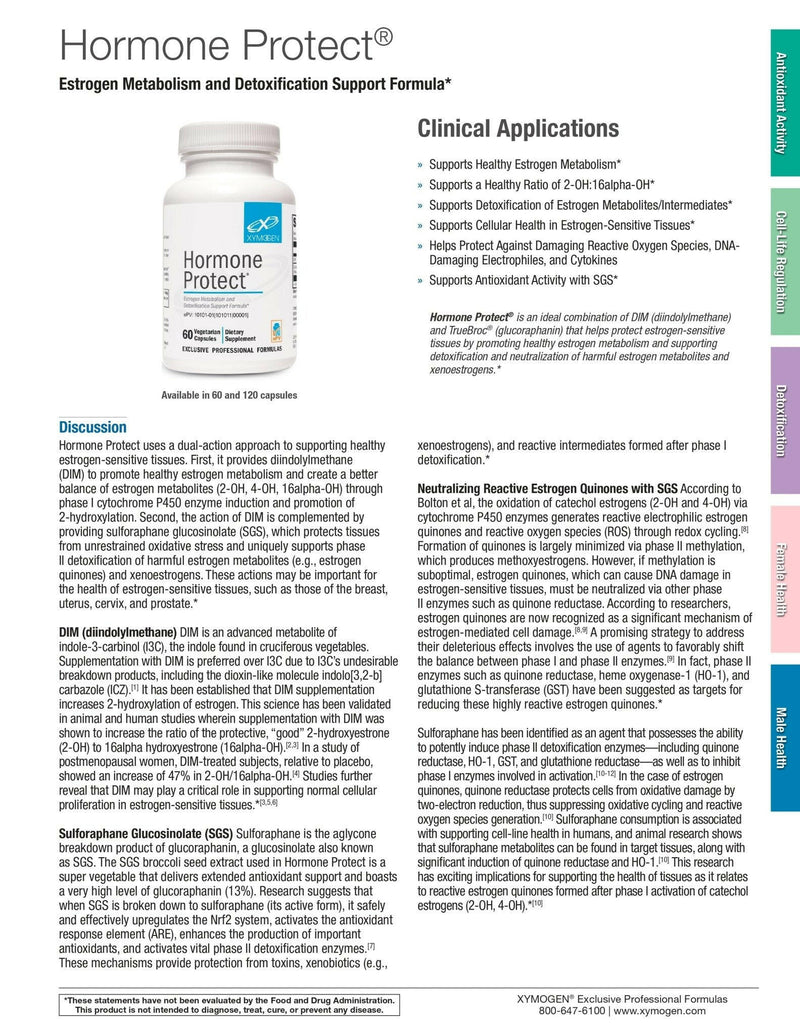 Hormone Protect | Xymogen® | 60 Capsules - Coal Harbour Pharmacy