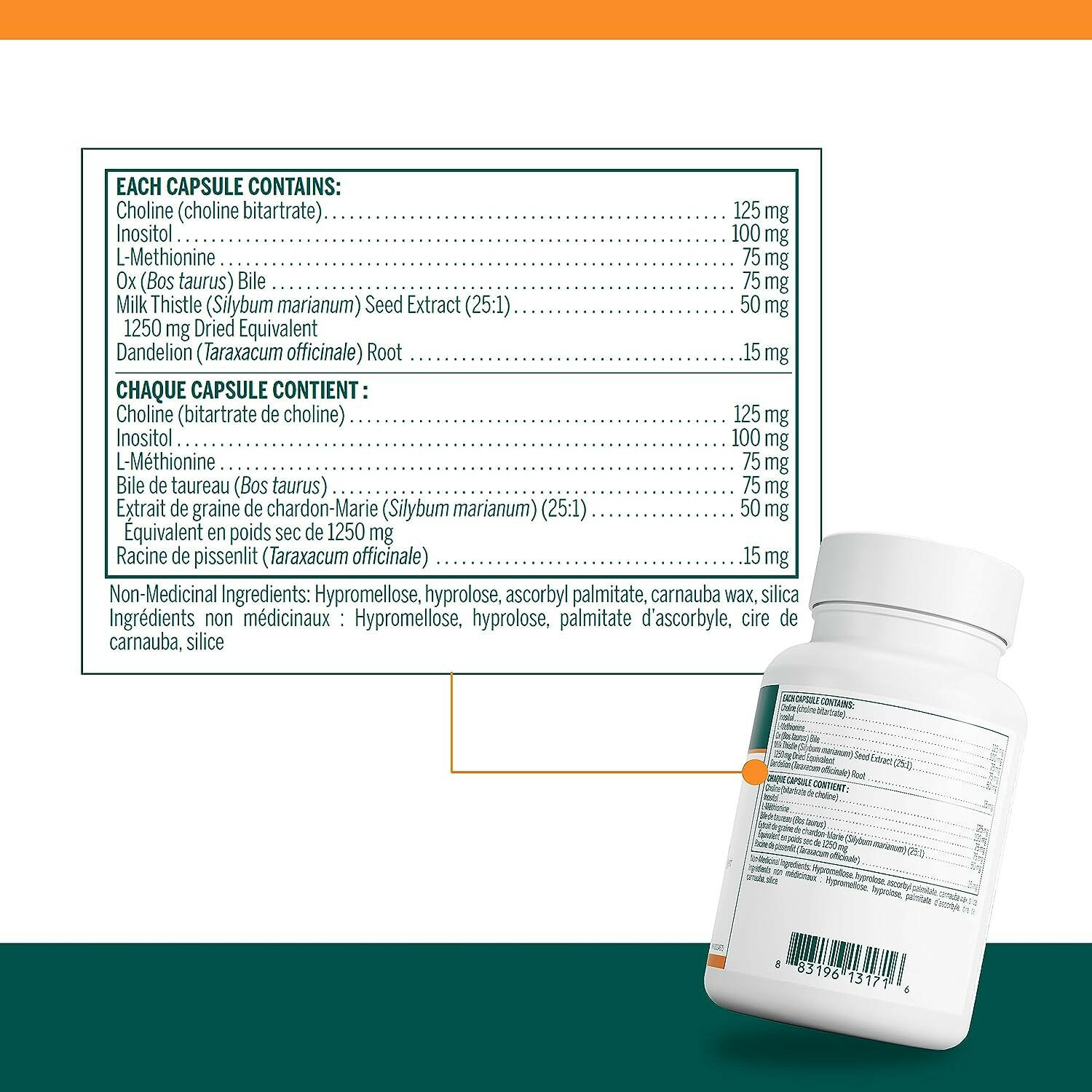 Ichol Plus | Genestra Brands® | 90 Vegetable Capsules - Coal Harbour Pharmacy