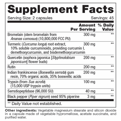 InflaCalm SAP | NFH | 90 or 180 Capsules - Coal Harbour Pharmacy