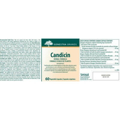 IntestiBal (formerly Candicin) | Genestra Brands® | 60 Vegetable Capsules - Coal Harbour Pharmacy