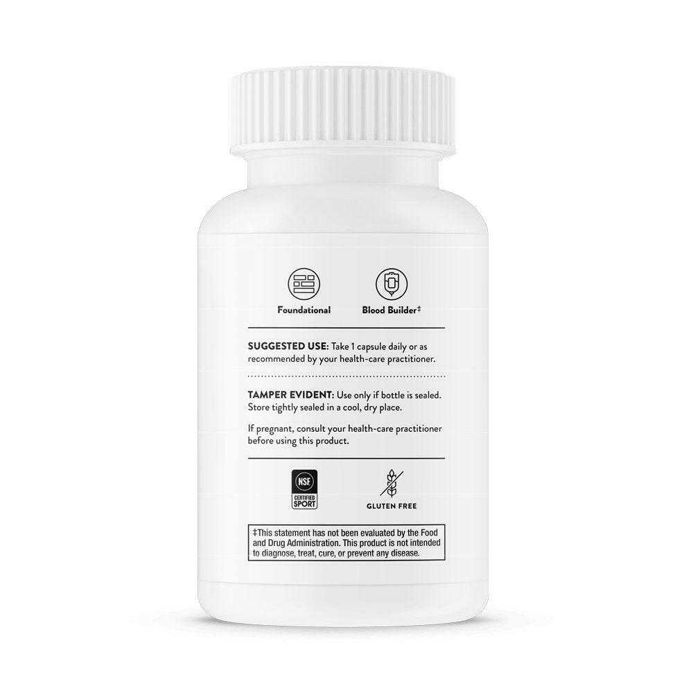 Iron Bisglycinate | Thorne® | 60 Capsules - Coal Harbour Pharmacy