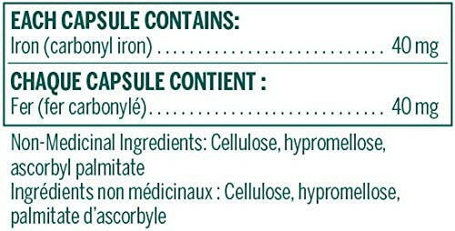 Iron | Genestra Brands® | Vegetable Capsules - Coal Harbour Pharmacy