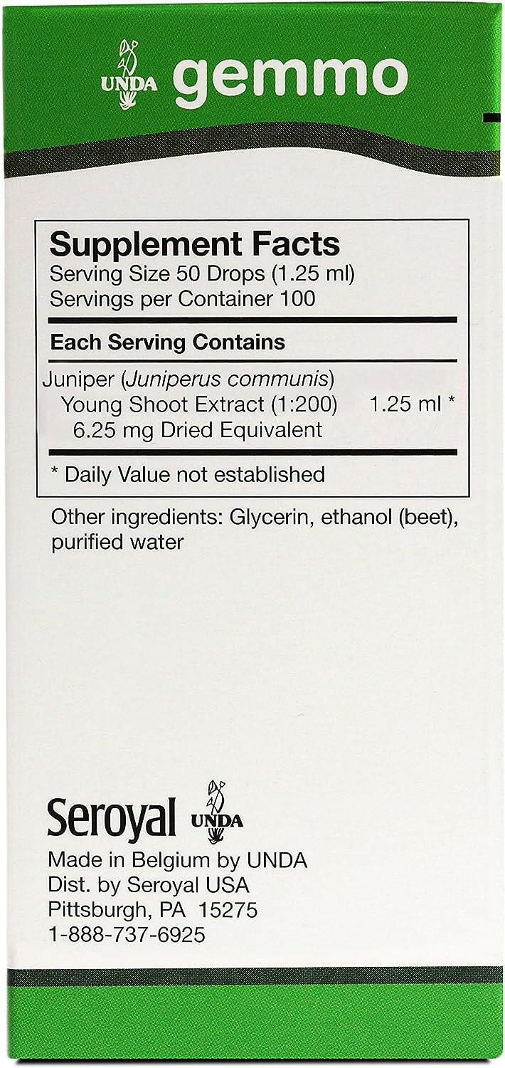 Juniperus Communis | UNDA Gemmo | 125 mL (4.2 fl. oz)