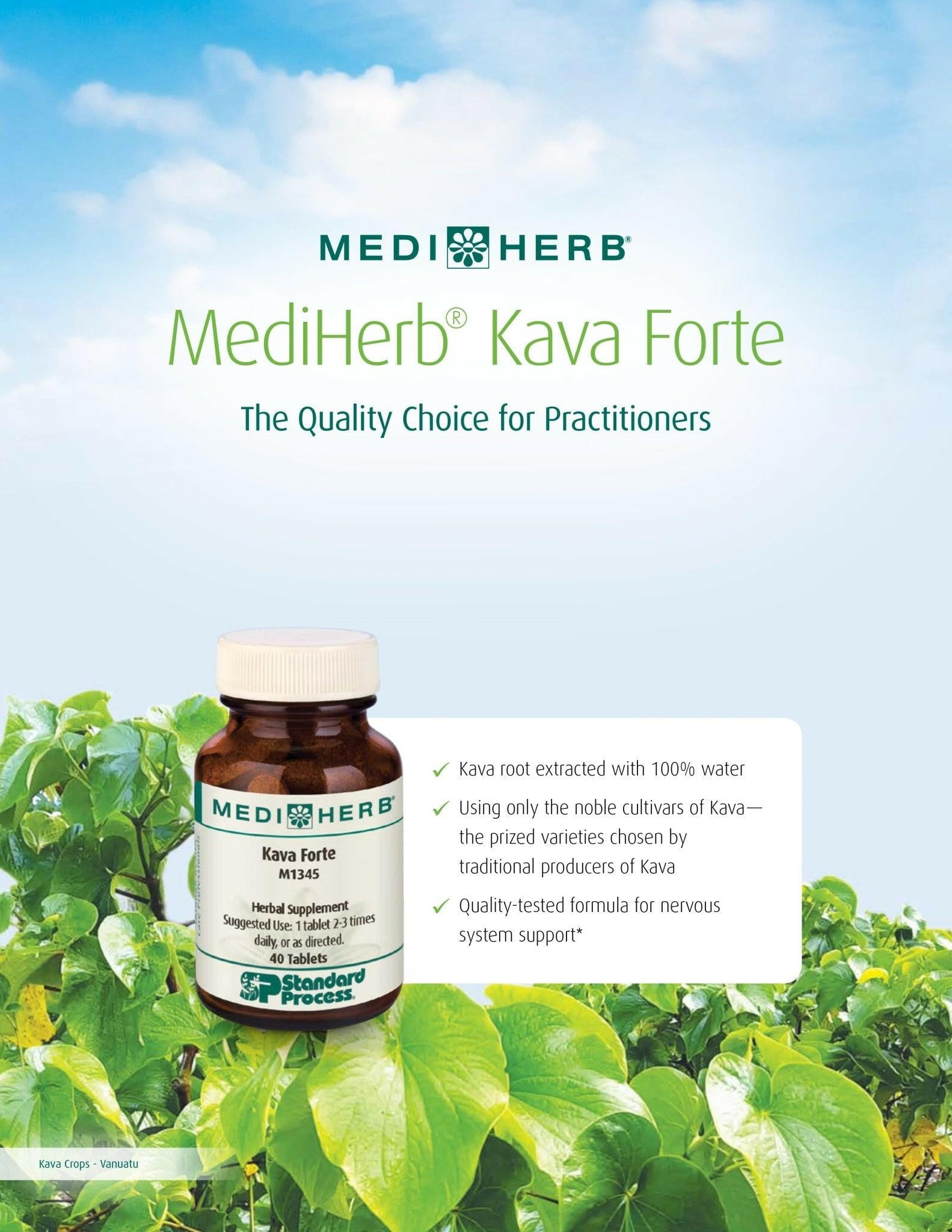 Kava Forte | MediHerb® | 60 Tablets