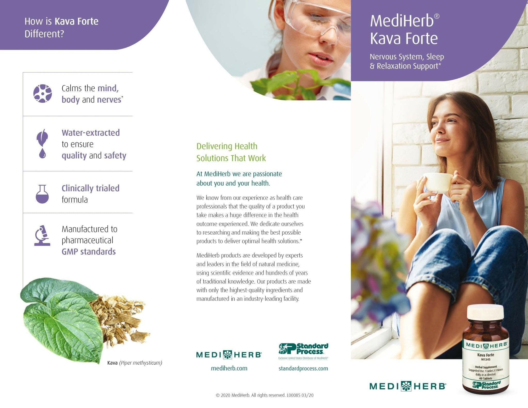 Kava Forte | MediHerb® | 60 Tablets