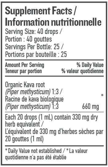 Kava Liquid Herb | Botanica | 50 mL - Coal Harbour Pharmacy