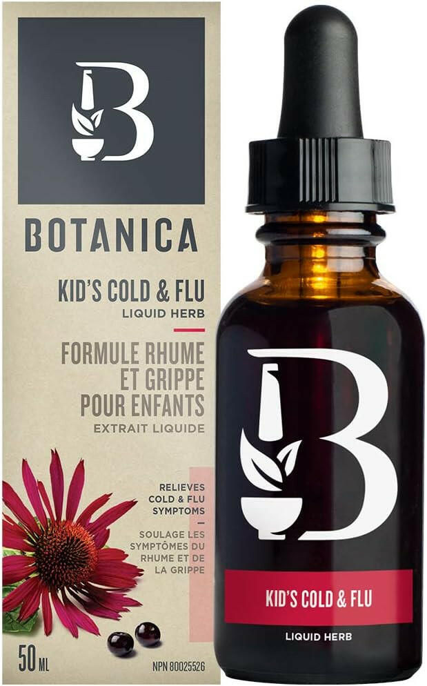 Kids Cold & Flu Liquid Herb | Botanica | 50 mL - Coal Harbour Pharmacy