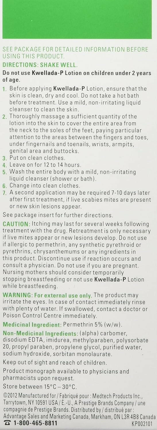 Kwellada P Lotion | MediResource Inc. | 100 mL - Coal Harbour Pharmacy
