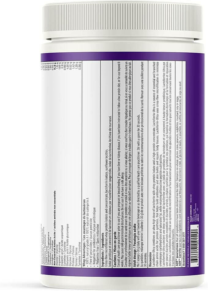Lactoferrin Ultra | AOR™ | 1000g Powder