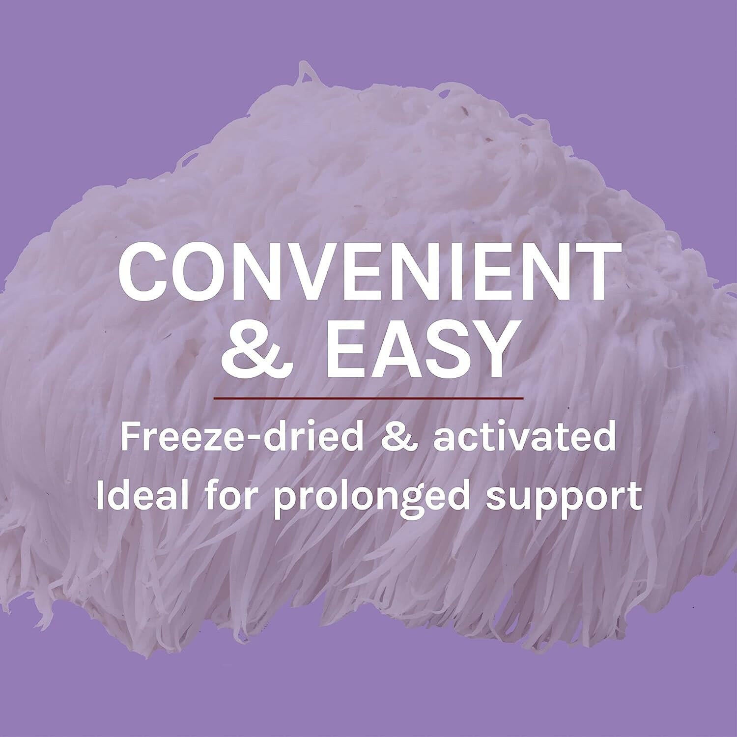 Lion's Mane Capsules | Host Defense® Mushrooms™ | 60 Vegetarian Capsules - Coal Harbour Pharmacy