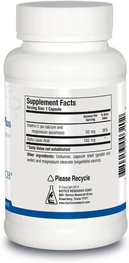 Lipoic Acid Plus | Biotics Research® | 90 Capsules - Coal Harbour Pharmacy