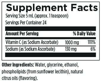 Liposomal Vitamin C | Designs for Health® | 120mL (4 fl oz) Liquid - Coal Harbour Pharmacy