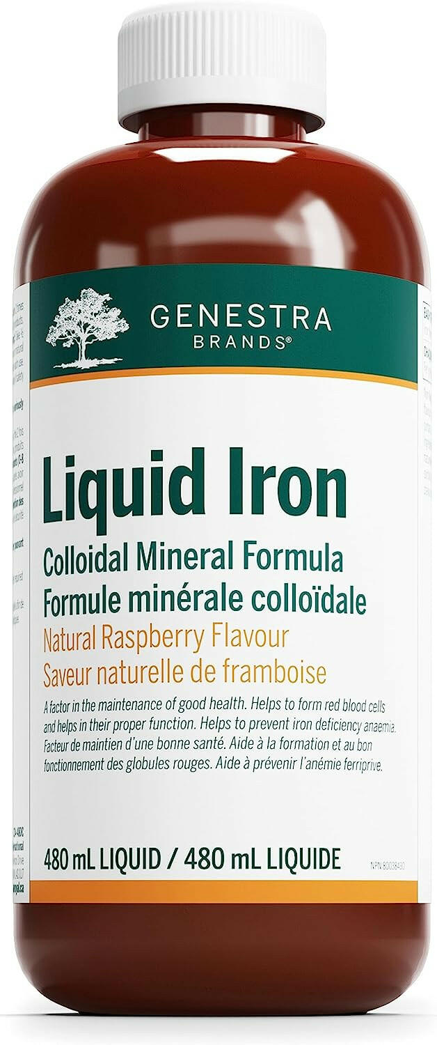 Liquid Iron | Genestra Brands® | 240 or 480 mL - Coal Harbour Pharmacy