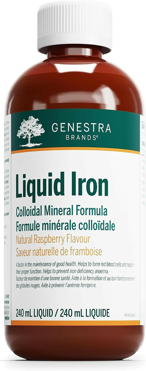 Liquid Iron | Genestra Brands® | 240 or 480 mL - Coal Harbour Pharmacy