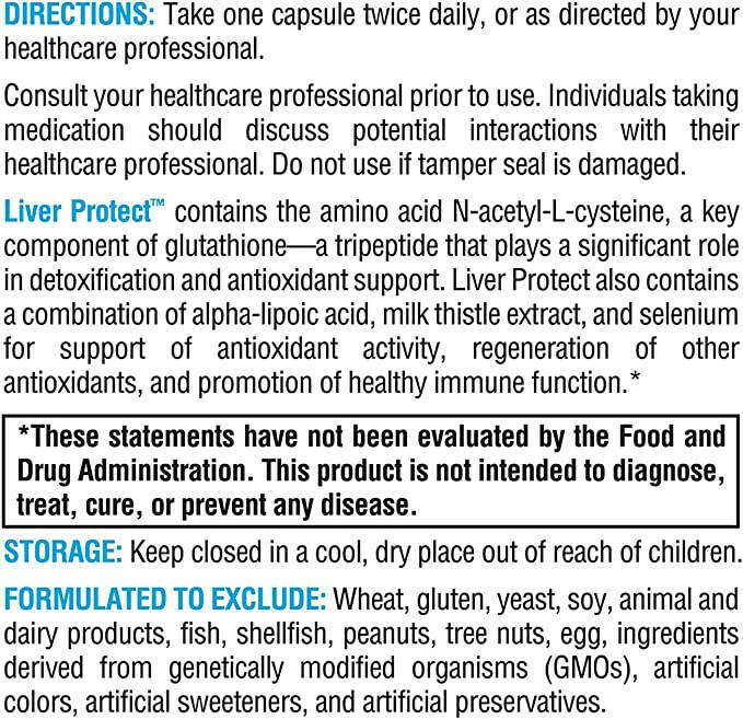 Liver Protect™ | Xymogen® | 60 Capsules