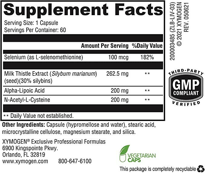 Liver Protect™ | Xymogen® | 60 Capsules