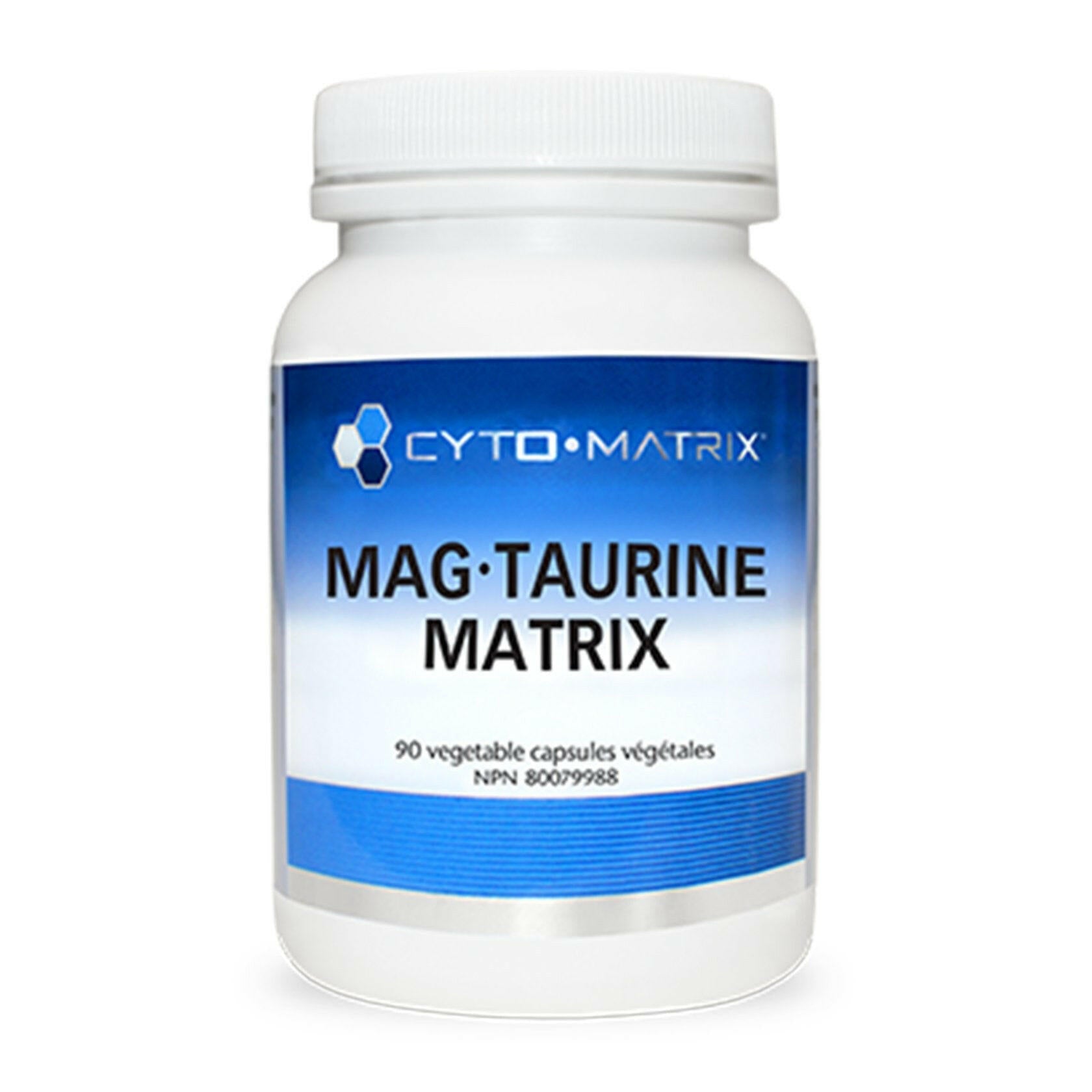 Mag-Taurine Matrix | Cytomatrix® | 90 Vegetable Capsules - Coal Harbour Pharmacy