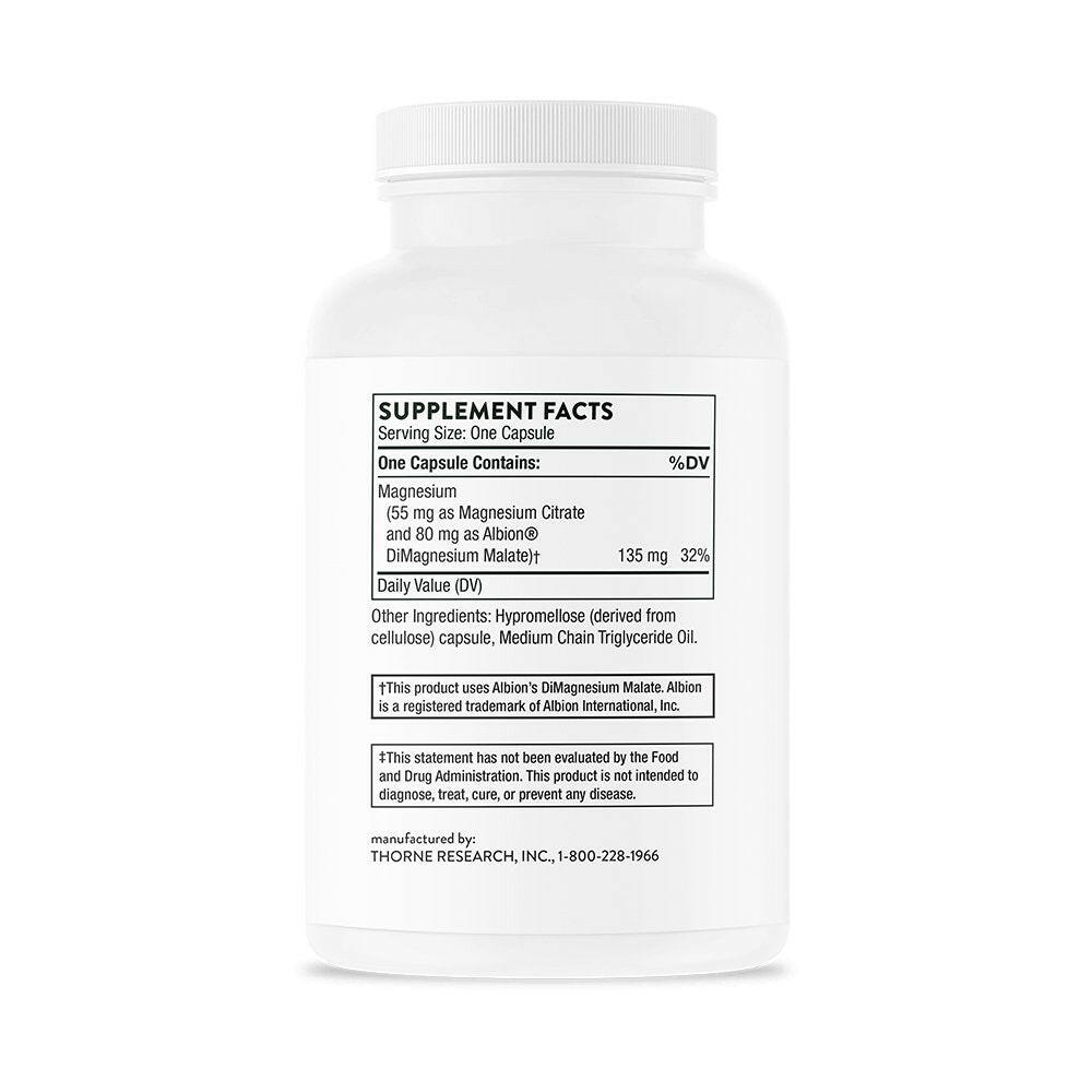 Magnesium CitraMate | Thorne® | 90 Capsules