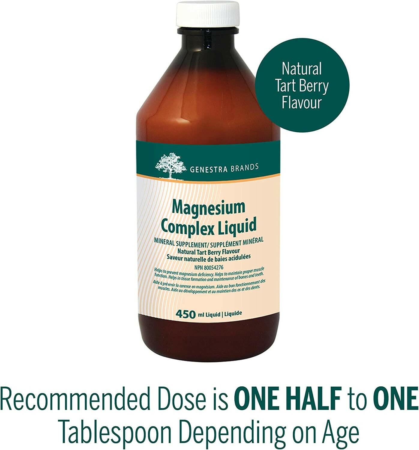 Magnesium Complex Liquid | Genestra Brands® | 450 mL