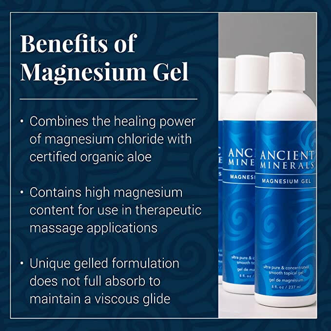 Magnesium Gel | Ancient Minerals® | 8 fl. oz (237 mL) - Coal Harbour Pharmacy