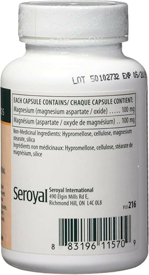 Magnesium | Genestra Brands® | 90 Vegetable Capsules - Coal Harbour Pharmacy