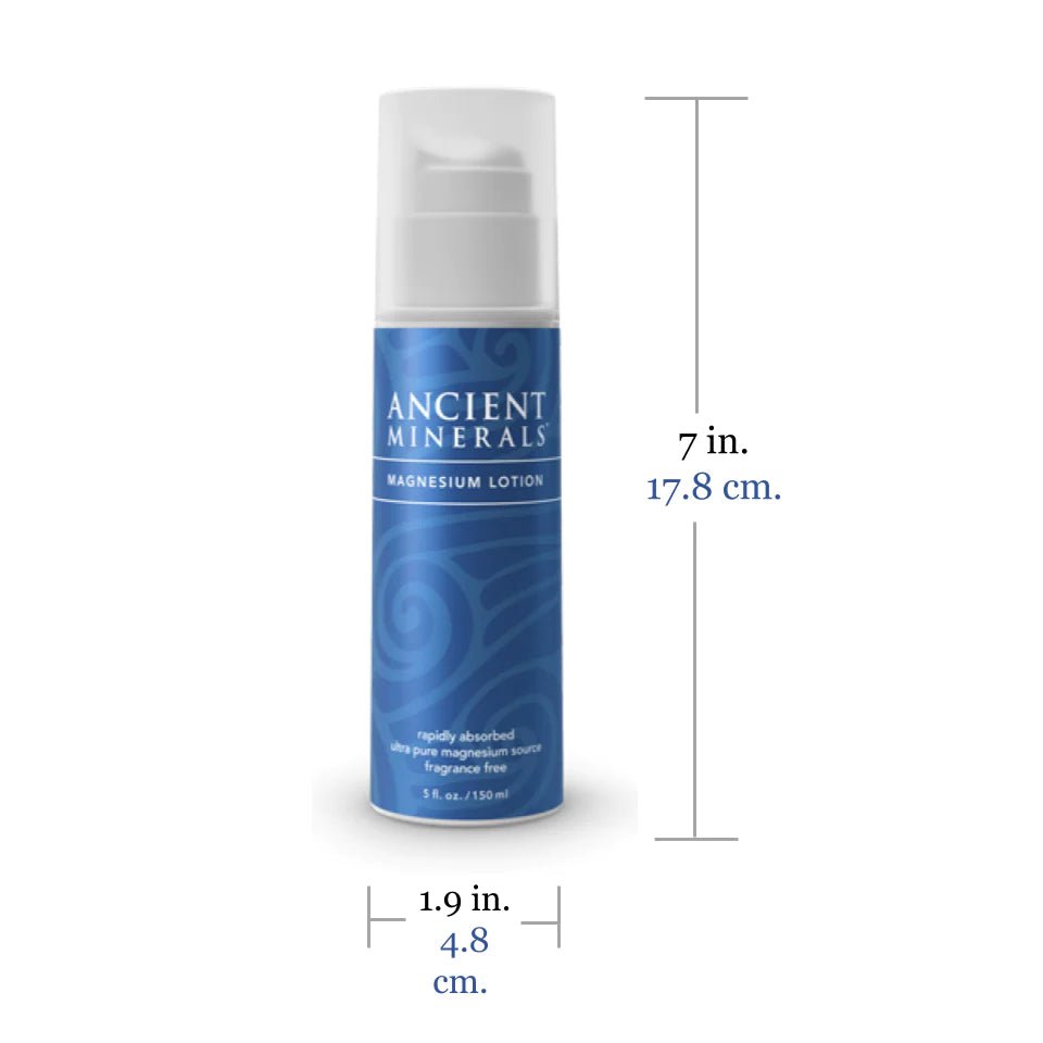 Magnesium Lotion in Pump | Ancient Minerals® | 150 mL (5 Oz)