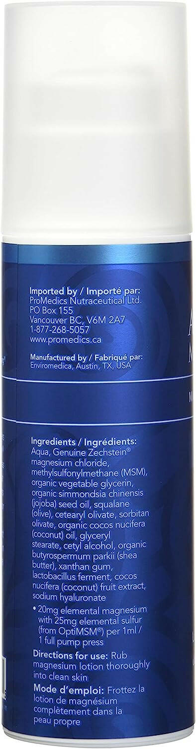 Magnesium lotion Ultra with OptiMSM® | Ancient Minerals® | 150 mL ( 5 fl. oz.)