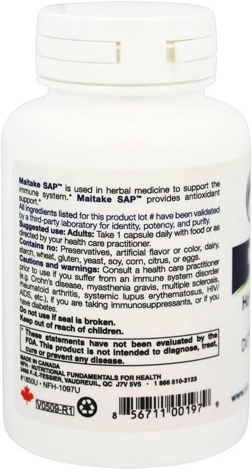 Maitake SAP | NFH | 60 Capsules