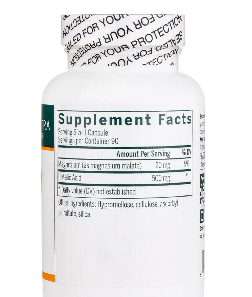 Malic Acid | Genestra Brands® | 90 Vegetable Capsules - Coal Harbour Pharmacy