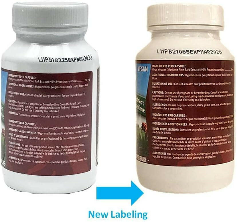 Maritime Pine Bark Extract | Omega Alpha® | 60 Vegetable Capsules - Coal Harbour Pharmacy