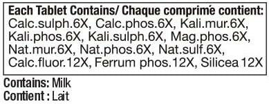 Mélange Combination | UNDA Tissue Salt | 100 Tablets - Coal Harbour Pharmacy