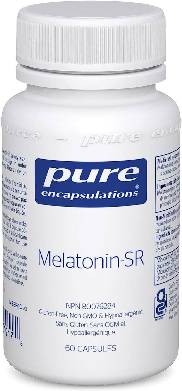 Melatonin-SR | Pure Encapsulations® | 60 Capsules - Coal Harbour Pharmacy
