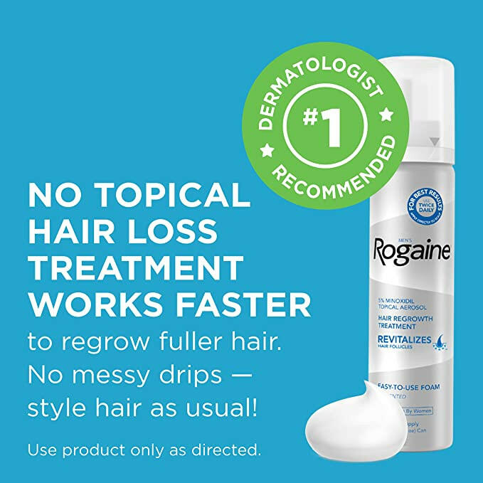 MEN's Rogaine® Foam | Johnson & Johnson | 3 x 60g - Coal Harbour Pharmacy