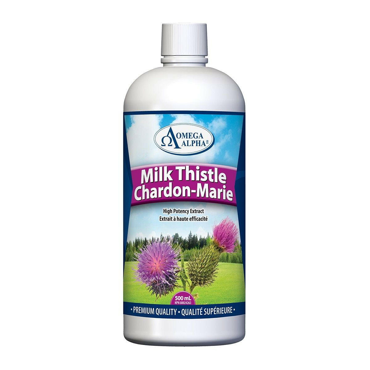 Milk Thistle | Omega Alpha® | 500 mL - Coal Harbour Pharmacy