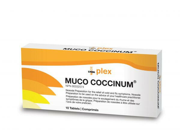 Muco Coccinum® 200 | UNDA Plex | 10 Tablets - Coal Harbour Pharmacy