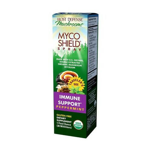 Mycoshield Spray Peppermint | Host Defense® Mushrooms™ | 30mL