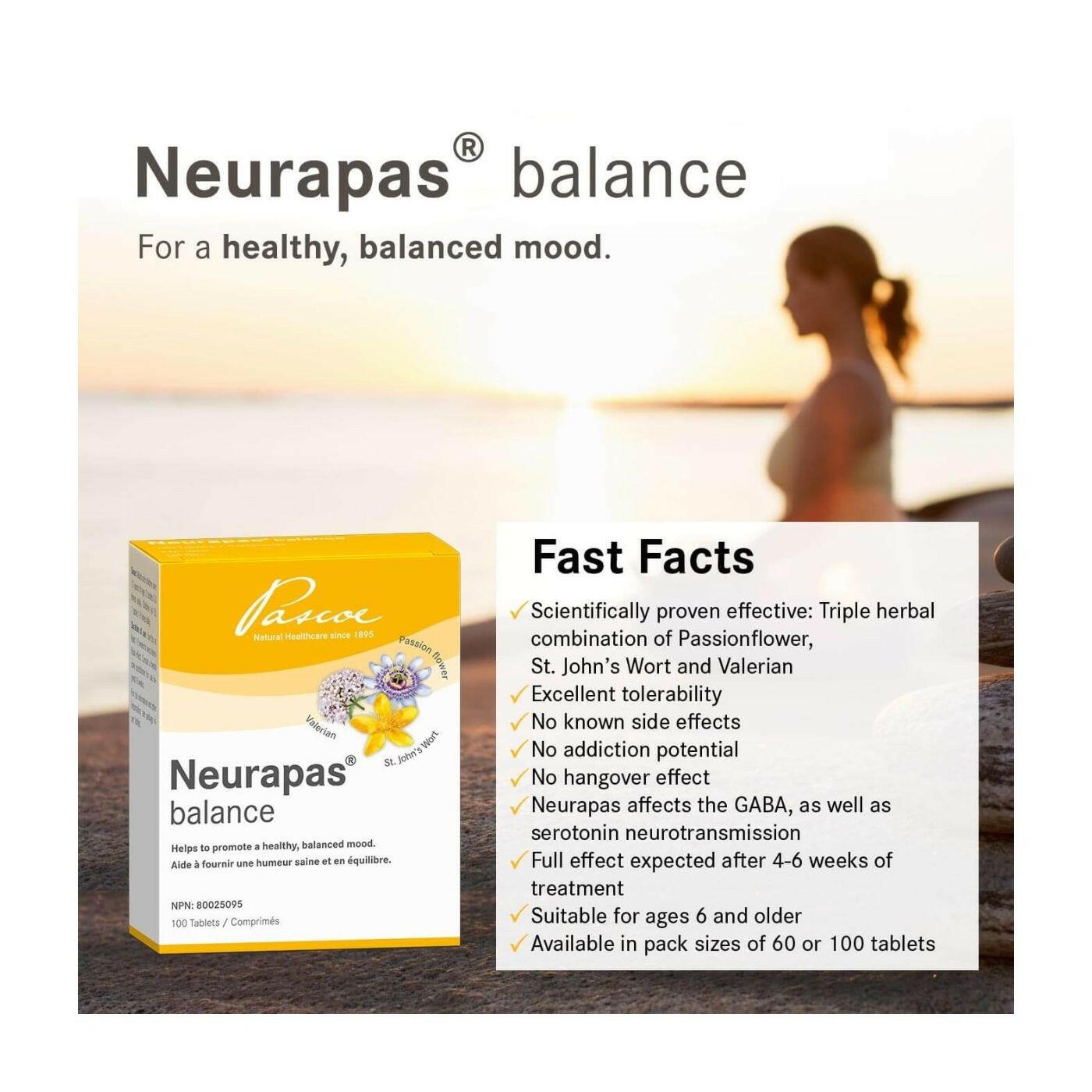 Neurapas® balance | Pascoe® | 100 Tablets - Coal Harbour Pharmacy