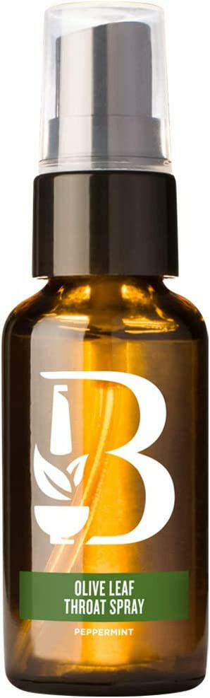 Olive Leaf Throat Spray/Peppermint | Botanica | 30 mL - Coal Harbour Pharmacy