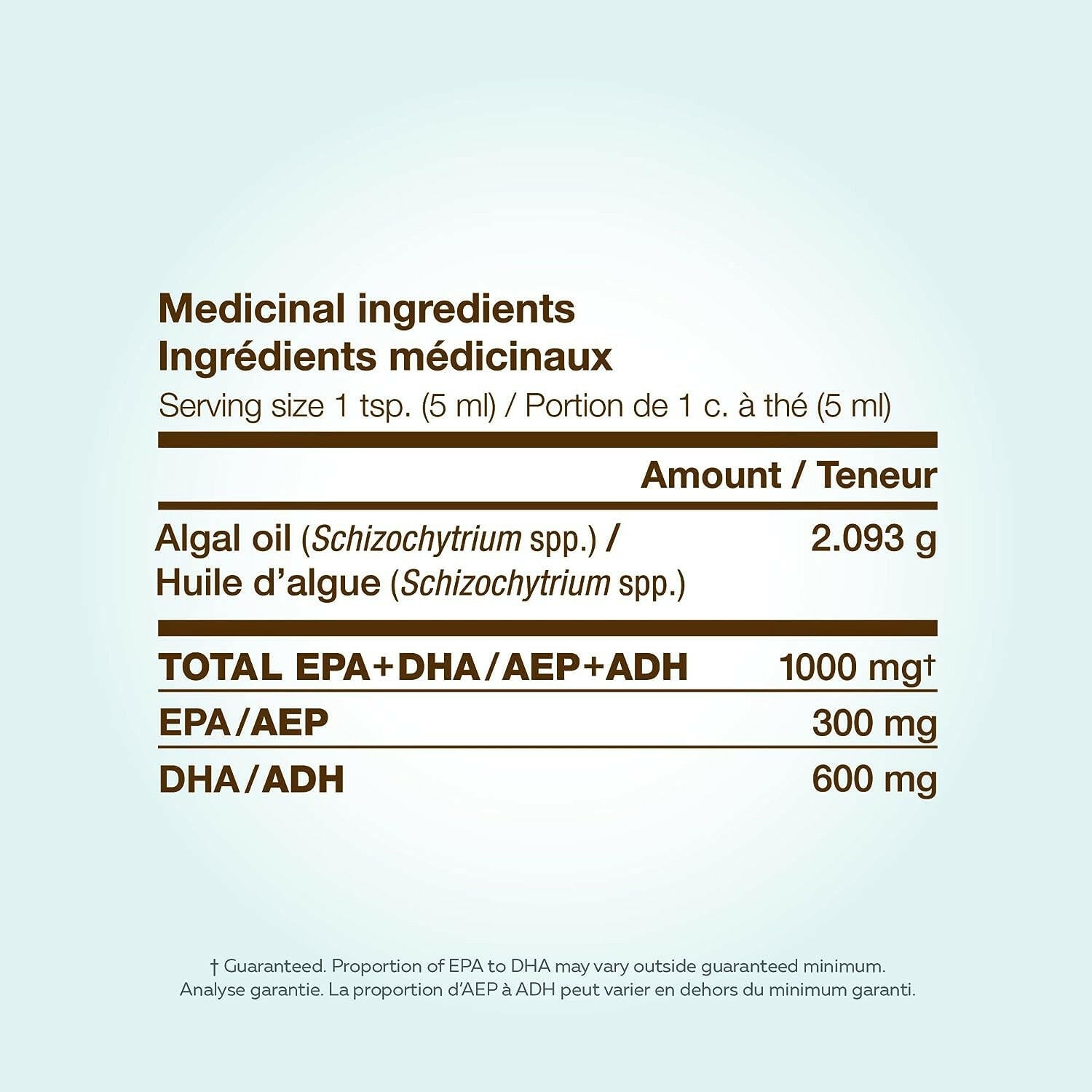 Omega-3, Plant Based, Extra Strength, Cranberry Orange | NutraVege™ | 200 mL (6.7 fl oz)-Exp. 10/2023 - Coal Harbour Pharmacy