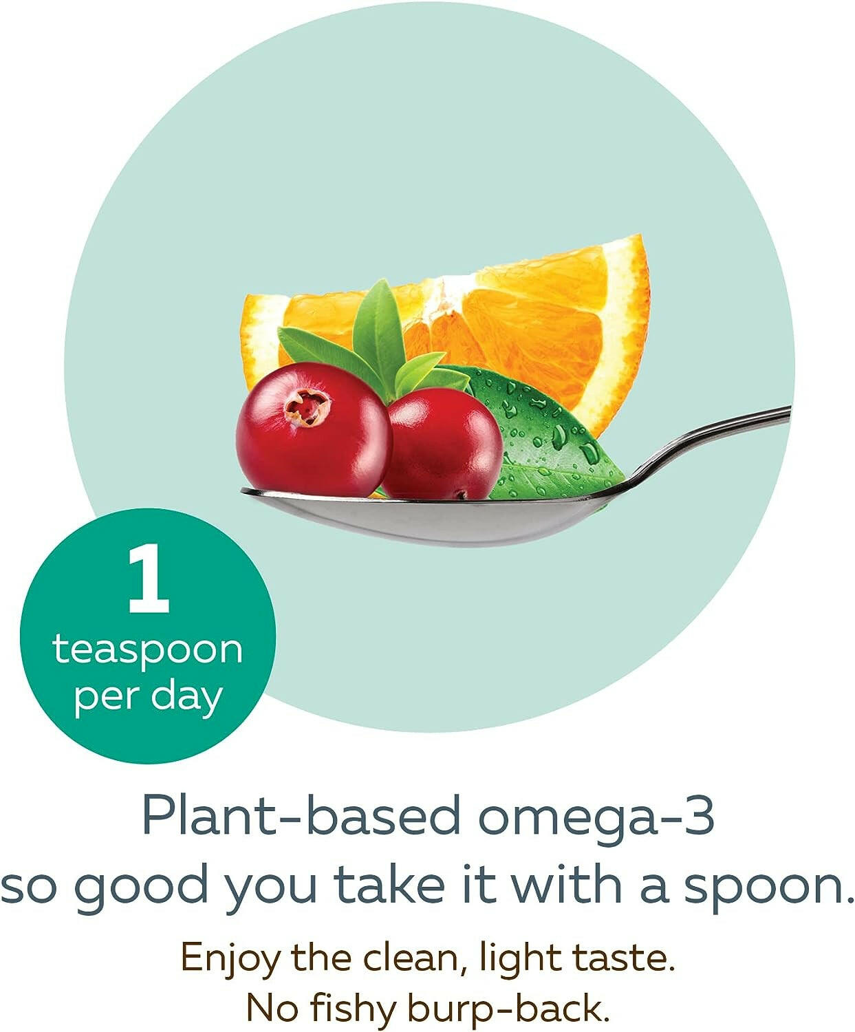 Omega-3, Plant Based, Extra Strength, Cranberry Orange | NutraVege™ | 200 mL (6.7 fl oz)-Exp. 10/2023 - Coal Harbour Pharmacy