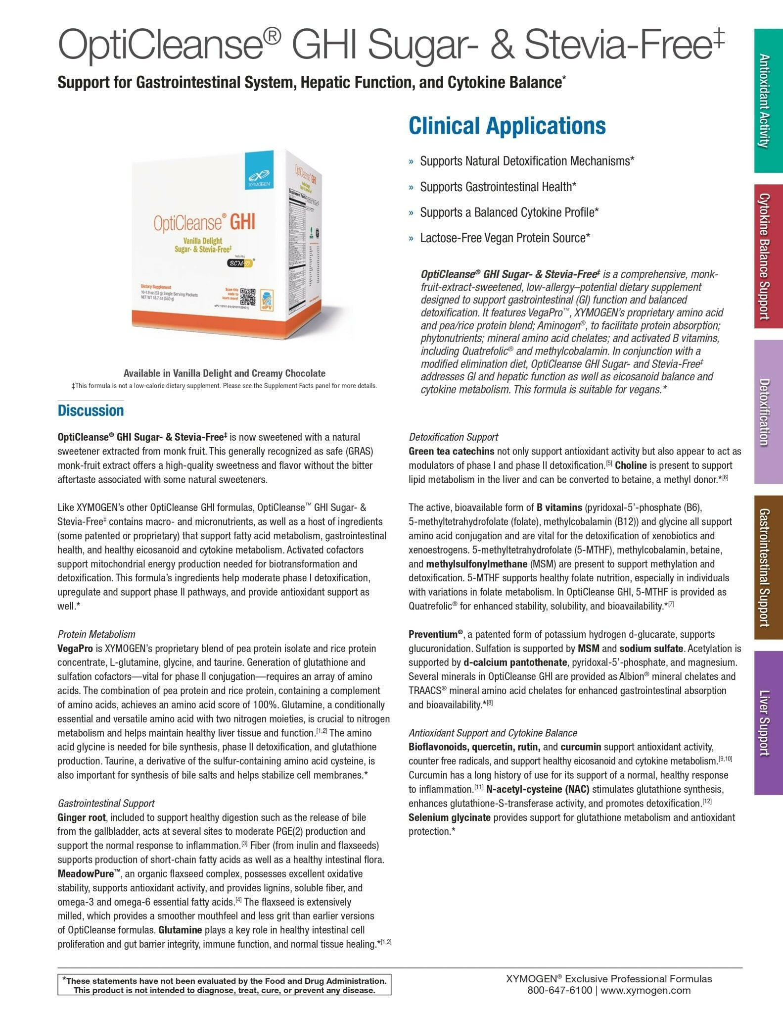 Opti-GHI | Xymogen® | 14 Servings - Coal Harbour Pharmacy