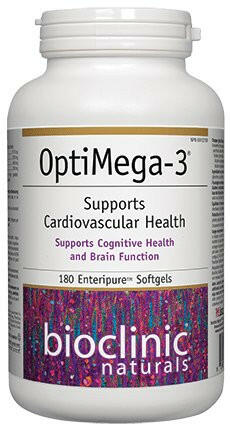 OptiMega-3® | Bioclinic® Naturals | 180 Softgels - Coal Harbour Pharmacy